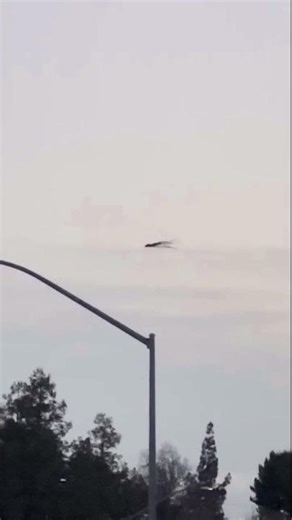 Creepy alien-looking object seen flying in Central California