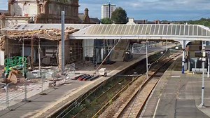 Let's go & see the progress of the removal of the War Memorial at Ayr Station Hotel | Stu Smith