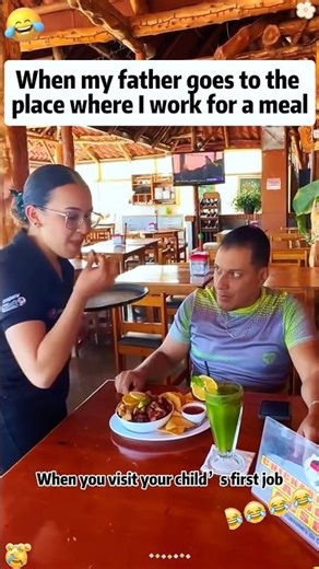 When you visit your child’s first job.#funny #funnyvideos #comedy #family #challenge