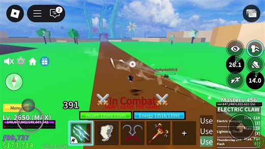 Smoke combo… #bloxfruits #smokecombo #combosmoke #bloxfruit