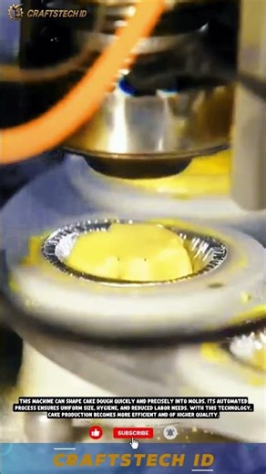 Innovation Technology cake : Automatic Fast Cake Making Machine #tech #automaticmachine #technology