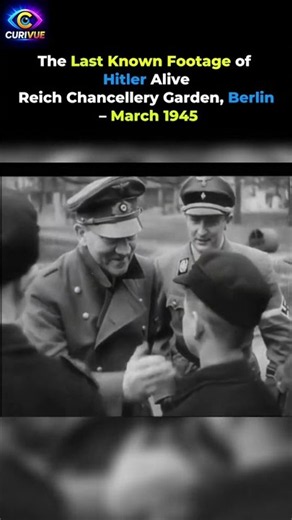 Hitlers FINAL Appearance Caught on Camera