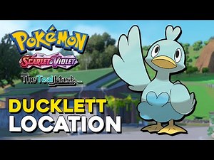 Pokemon Scarlet & Violet Teal Mask DLC Ducklett Location