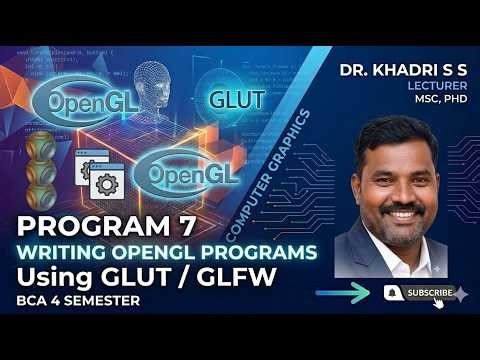 Computer Graphics||BCA 4 SEM ||SEP|| Program 7(1 and 2)