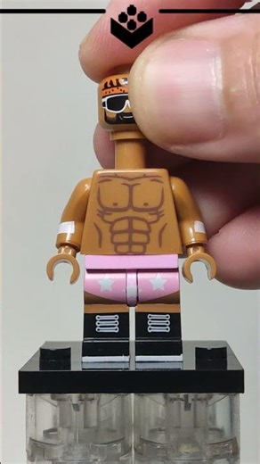 LEGO Randy Savage "Macho Man" | WWE Wrestlers | Unofficial Lego Minifigure #shorts #lego #wwe