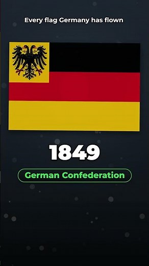 The evolution of the German flag flag #history
