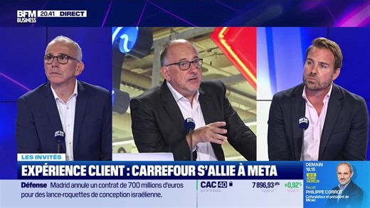 Expérience client : Carrefour s'allie à Meta - 15/09