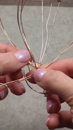 157K views · 1.9K reactions | Part 4: Making the branches for a tree of life pendant #wirewrap #wirewrappedpendant #tutorial #jewelrymaking #treependant #treeoflifependant | OxanaCrafts | Facebook