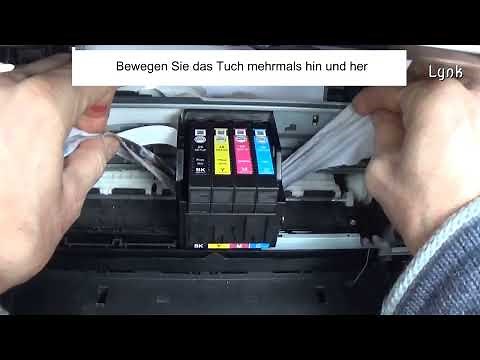 Eine einfache Möglichkeit, Epson-Druckkopfdüsen zu reinigen