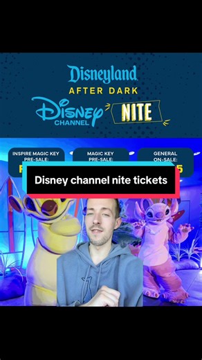 Disney channel nite tickets go on sale February 5th✨ You can get yours February 4th if you have a magic key pass, and if you have the inspire key pass, you can get yours February 3rd 😊 #disney #disneyparks #disneyland #dinseychannel #greenscreen @Disney Parks