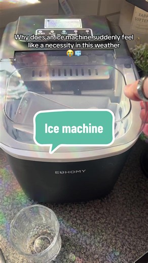 Cold drinks just hit different in a heatwave Disclaimer: Prices can change at any time. Availability and offers may vary. Always check before purchasing. #icemachine #summerfinds #heatwaveuk #dealdrops #tiktokmademebuyit