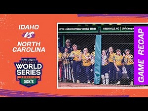 Game Highlights: Idaho vs North Carolina | Little League Softball World Series