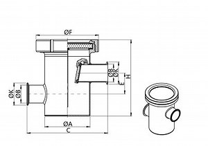[Hot Item] Sanitary Stainless Steel Grease Interceptor
