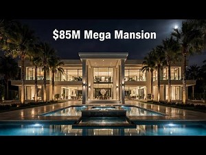 Inside an $85M Ultra Modern Mega Mansion | Luxury House Tour 2025