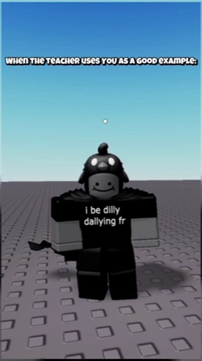 When your teacher uses you as an example: #shorts #roblox #robloxmemes