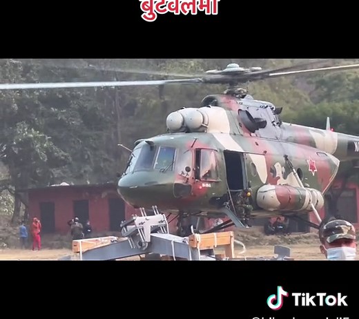 Mi-8 Helicopter in Action: Flight and Landing Showcase