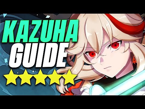 KAZUHA, UN 5★ MERVEILLEUX ! Guide et Showcase (Un de mes Héros Préférés) - Genshin Impact