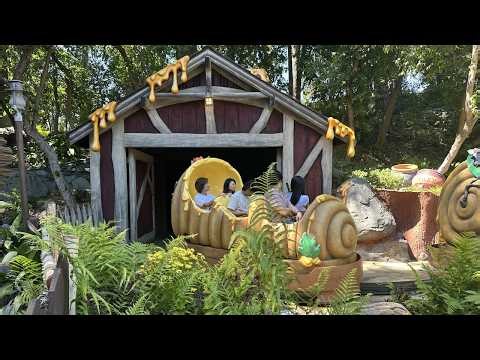 Many Adventures of Winnie the Pooh POV Full Experience [4K 30 FPS] Disneyland