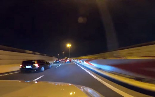 超清晰，真实首都高速飙车影像