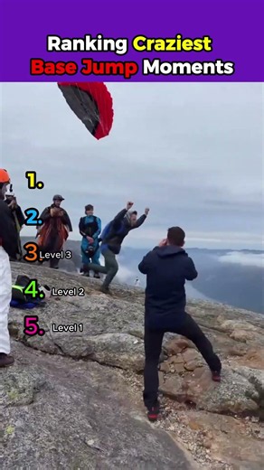 Craziest BASE Jumps Ever Ranked 🤯