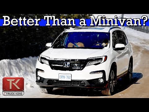 Winter Tested! 2021 Honda Pilot Review - Testing the AWD on Snowy Roads