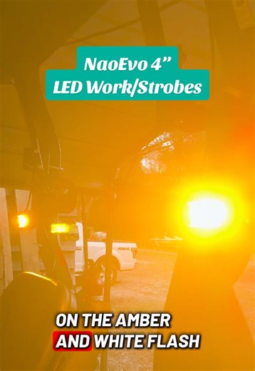 Work lights. Area lighting. Safety strobes. All in one package at an amazing price! #contractor #worklight #tractor