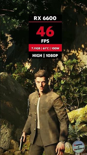 007 First Light vs RX 6600 - Graphics Comparision