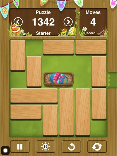 Unblock Me Starter Puzzle 1342