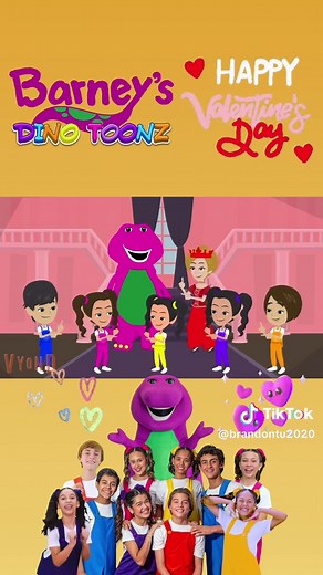 Happy Valentine's Day from Barney and Chiki Toonz!