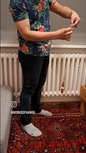 My mini Dealgan (whorl-less Scottish spindle)