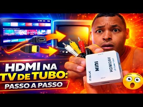 How to Connect Any HDMI Device to a CRT (AV) TV – It Really Works