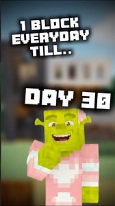 Day 30 of placing 1 block everyday