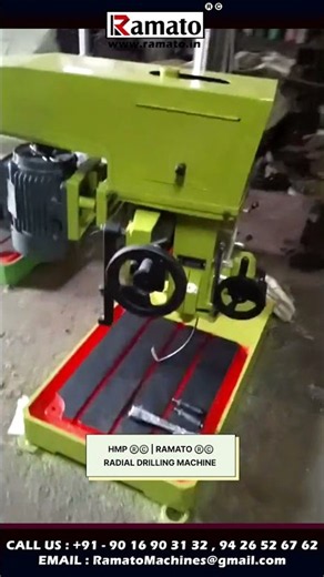 40mm Radial Drill Machine 🔥 | 40mm Radial Drilling Machine | Ramato® | Rajlaxmi Machine Tools