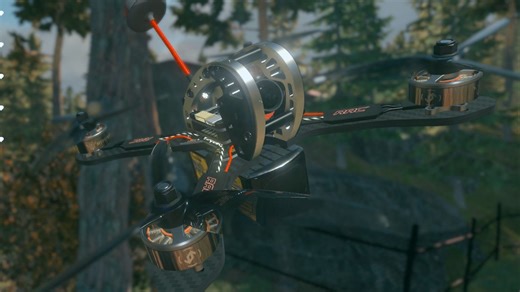 5寸穿越机竞速机架 O4开启内增稳效果 开源打印件和PID参数调校分享 下集