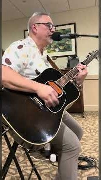 Solo acoustic “Take Me Home, Country Roads” live performance