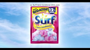 Mmm... BANGOverload na ang labada mo with NEW SURF Fabcon Blossom Fresh!? Mas bigatin (vs. Surf Fabcon 25mL pack) kasi mas pinarami ASC Ref No. U0149P080124S | Surf Philippines