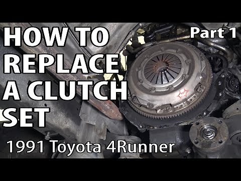 How to Replace a Clutch Set DIY - Part 1