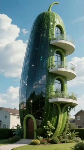 The Most Refreshing Home You’ll Ever See — Cucumber Style! Unique Home