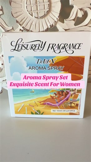 Aroma Spray Set 10pcs 10ml Long Lasting Fragance perfume mist travel size ,Exquisite Scent for Women #perfumedemujer #fypシ #beauty