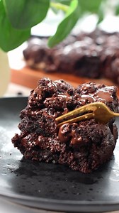 Almond Flour Zucchini Brownies (Gluten-Free, No Eggs, No dairy) RECIPE IN COMMENT | The Conscious Plant Kitchen