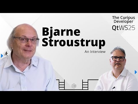 An in-depth interview with Bjarne Stroustrup at Qt World Summit 2025