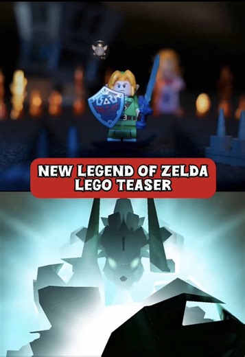 LEGO has teased the first look at the upcoming The Legend of Zelda LEGO set. It is expected to have around 1,000 pieces and a March 2026 launch date. The teaser recreates a scene from The Legend of Zelda: Ocarina of Time where Link and Zelda face Ganon! I've added that N64 cut scene under the teaser for comparison. This really hints that this new set will likely be depicting this final battle. I guess we will see! I'm soooooo excited. Two of my favorite things LEGOs and Zelda. 🗡️💚 #lego #zelda