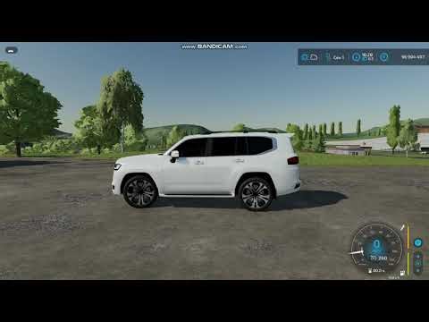 Farming Simulator 22 - Toyota Land Cruiser 300 car mod