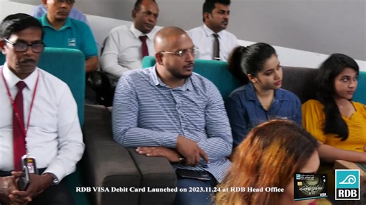 RDB VISA Debit Card Launched on 24.11.2023 at RDB Head Office. #RDB #RegionalDevelopmentBank #RDBVISA | Regional Development Bank