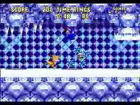 Sonic 2 SMTP: Ice Cap Zone Act 2 - Normal