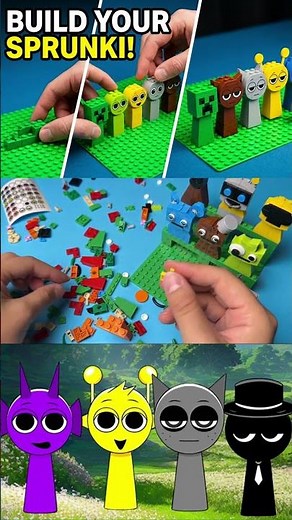 Build Gray Sprunki In LEGO #build #sprunki #lego #asmr