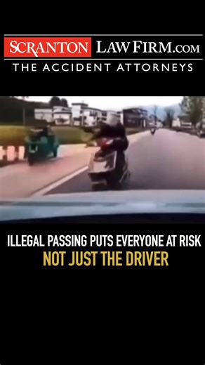 👀 Here’s how liability works in a case like this: The passing driver is almost always 100 percent at fault. California law (and most states) forbids crossing into opposing lanes unless it’s completely clear and safe to do so. ⚖ The riders did nothing wrong. They had every right to their lane and reasonable expectation of safety. If either rider dies or is seriously injured, the case can turn into a wrongful-death or catastrophic-injury claim. Insurance angle: The driver’s auto-liability insuran