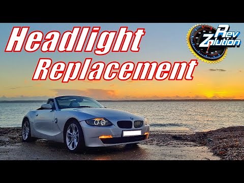 BMZ Z4 Headlight Replacement - Angel Eyes