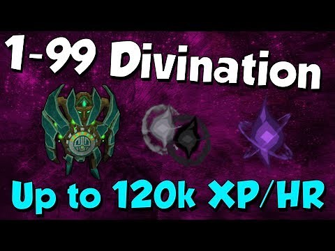 1-99 Divination Guide! Up to 120k Xp/hr [Runescape 3] Caches Op!