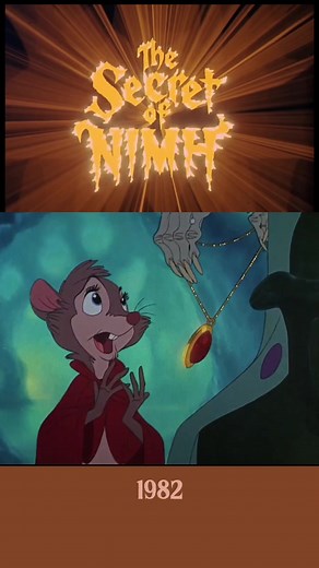 The Secret of NIMH 1982 Animated Fantasy Adventure Film